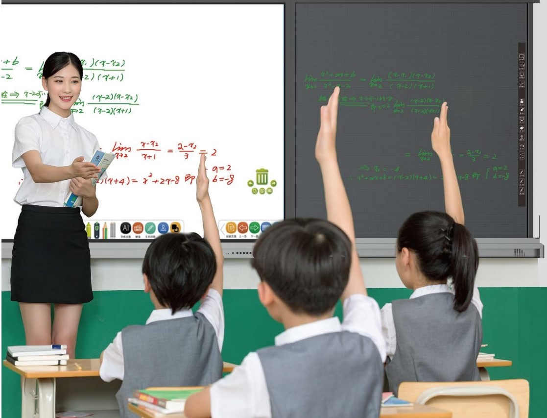 Hvad er forskellen mellem et smartboard og en interaktiv whiteboard?