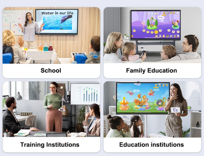 Ikke bare en tavle, men en kæmpe pude! Education Interactive Whiteboard går ind i klasseværelset