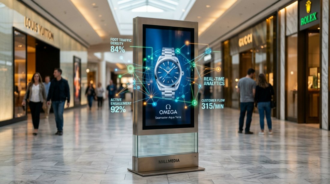 US B2B Digital Signage Guide: AI Analytics, Wi-Fi 7 og lodrette skærme